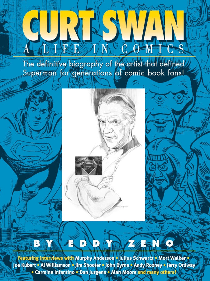 Book cover image for Curt Swan A Life in Comics ISBN: 9781887591393